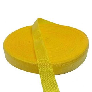 Окантовка для сумок и рюкзаков шириной 23 мм желтая изображение