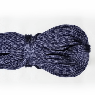 Одежный шнур синий диаметром 4 мм изображение