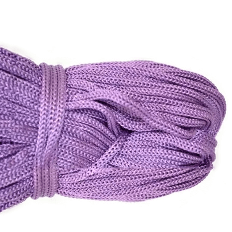 Сиреневый шнур для одежды 4 мм ыото