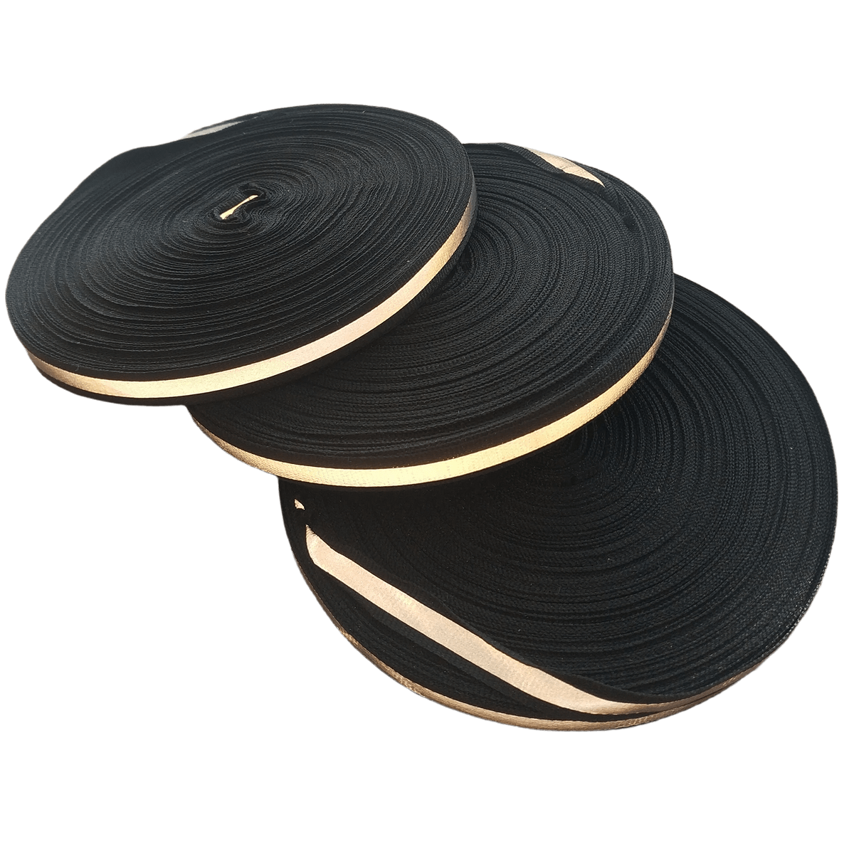 sol chorna 1 cm 21 1200 Черная светоотражающая лента 1 см фото