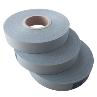 Серая светоотражающая полоса шириной 2.5 см изображение