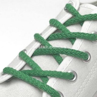 зеленые шнурки