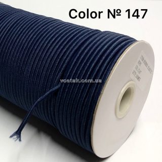 Резиновый шнур темно-синий фото