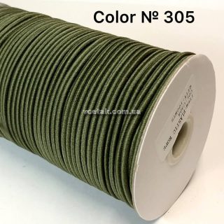 Шнур резинка светлый хаки фото