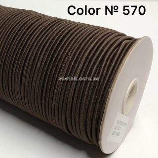 Коричневая резинка круглая фото