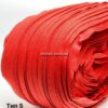 Спиральная молния рулонная тип5 мотком красная фото