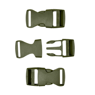 Пластиковые фастексы хаки 2.5 см фото