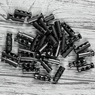 Стопора для шнурков черного цвета фото