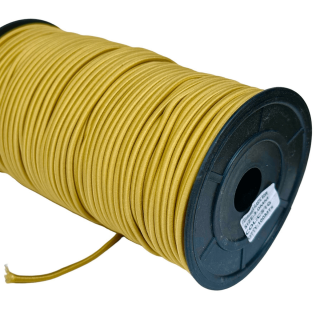 Шляпная резинка горчица фото